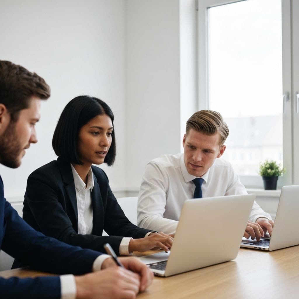 Business team collaboration